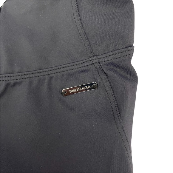 Track & Field Black knitted Mesh on Side Leggings Size S - Picture 3 of 13